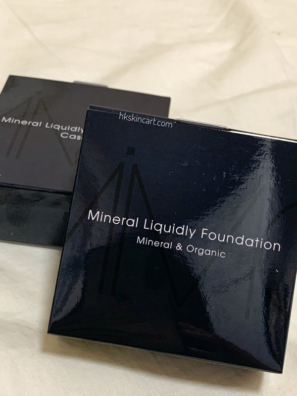 MiMC 礦物質粉底液 Mineral Liquidly Foundation SPF22 PA++ 一套兩件