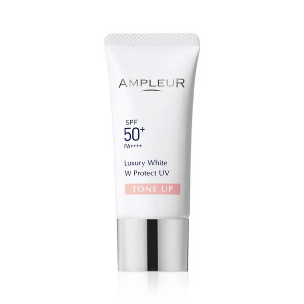 AMPLEUR *調色* 粉嫩亮膚物理防曬乳 30g SPF50+ PA++++ Luxury White W Protect UV Tone-Up