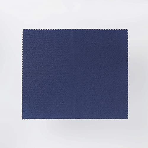 TORAYSEE Anti Fog Glasses Cleaning Cloth (Dry Type) 15×18cm Navy