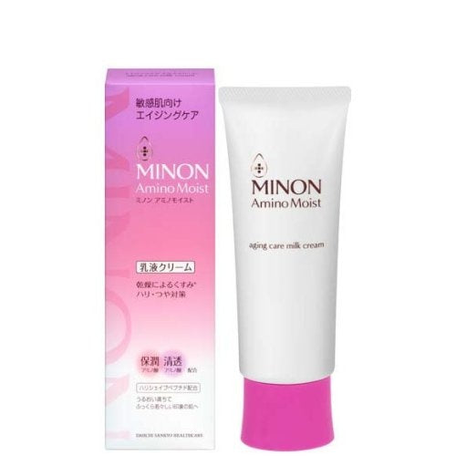 MINON 敏感肌抗齡保濕乳霜 Amino Moist Aging Care Milk Cream 100g