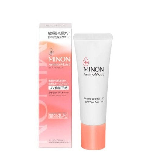 MINON 敏感肌亮膚妝前隔離乳 Amino Moist Bright Up Base UV SPF50+ PA++++ 25g