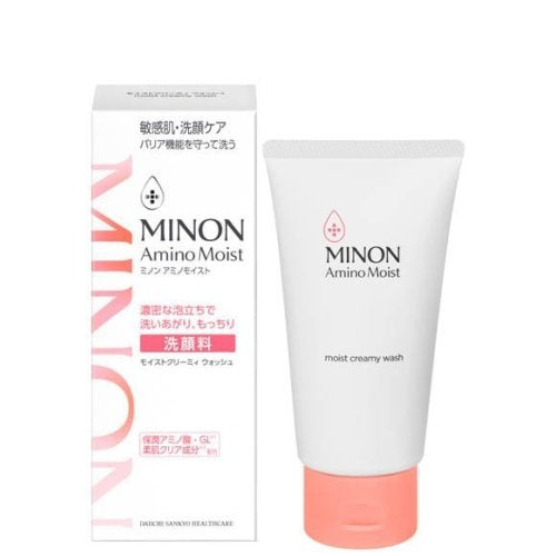 MINON 敏感肌氨基酸保濕潔面膏 Amino Moist Creamy Wash 100g