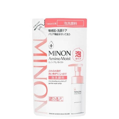 MINON 敏感肌氨基酸泡沫潔面 Amino Moist Gentle Wash Whip 150mL