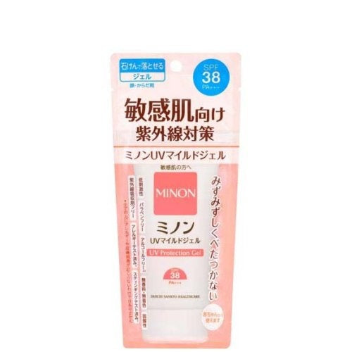 MINON 敏感肌全物理防曬啫喱 UV Mild Gel SPF38 PA+++ 70g