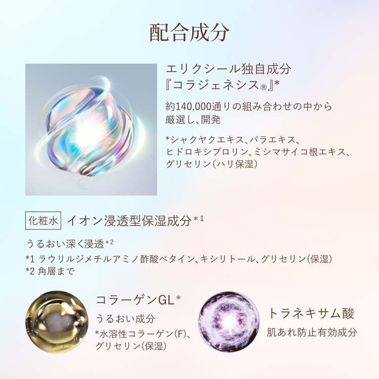 ELIXIR 膠原彈潤精華水 Bouncing Essence Lotion ba 170mL