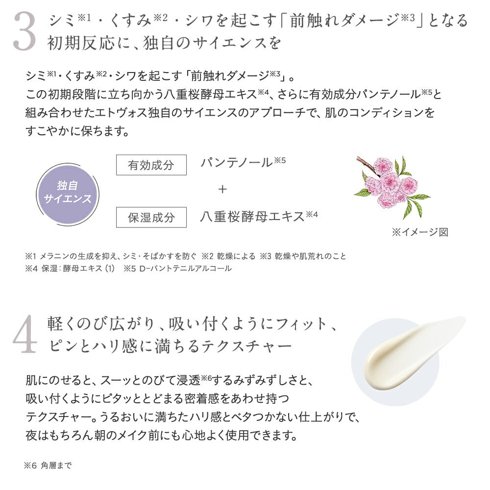 ETVOS 藥用美白抗皺乳霜 Wrinkle Whitening Clear Cream 30g