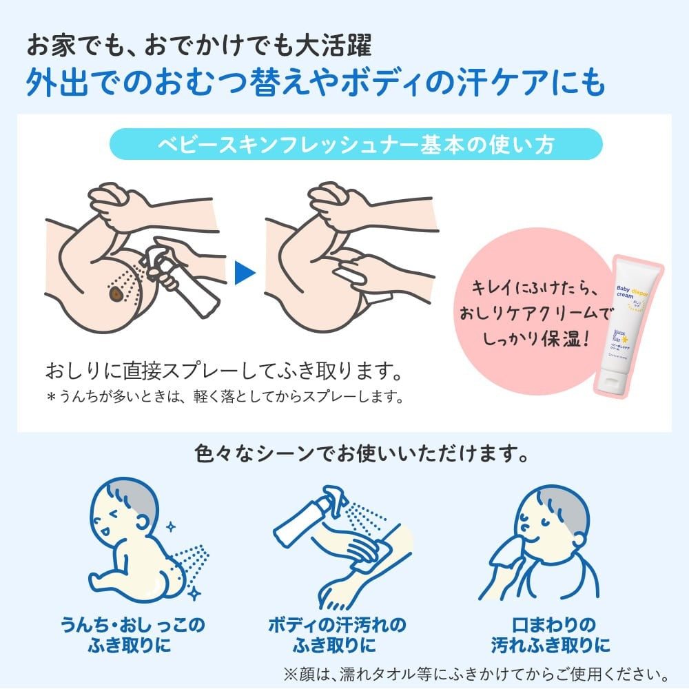 Mama & Kids 嬰兒肌膚清新潔膚噴霧 Baby Skin Freshener 150mL