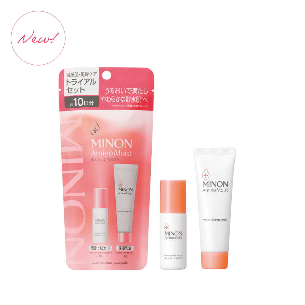MINON 敏感肌保濕體驗裝 Amino Moist Trial Set 化妝水II 20mL＋乳液 20g（約 10 日分）