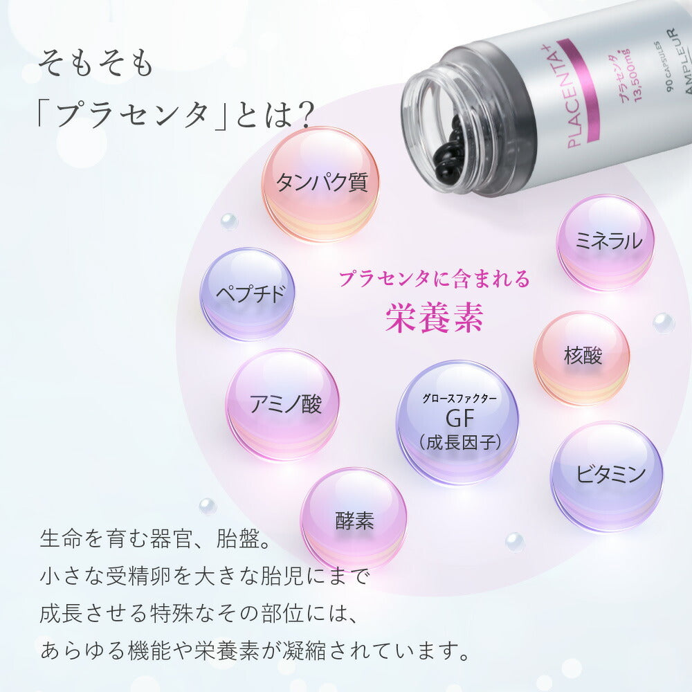 AMPLEUR 胎盤素膠囊+ Placenta+ 30日