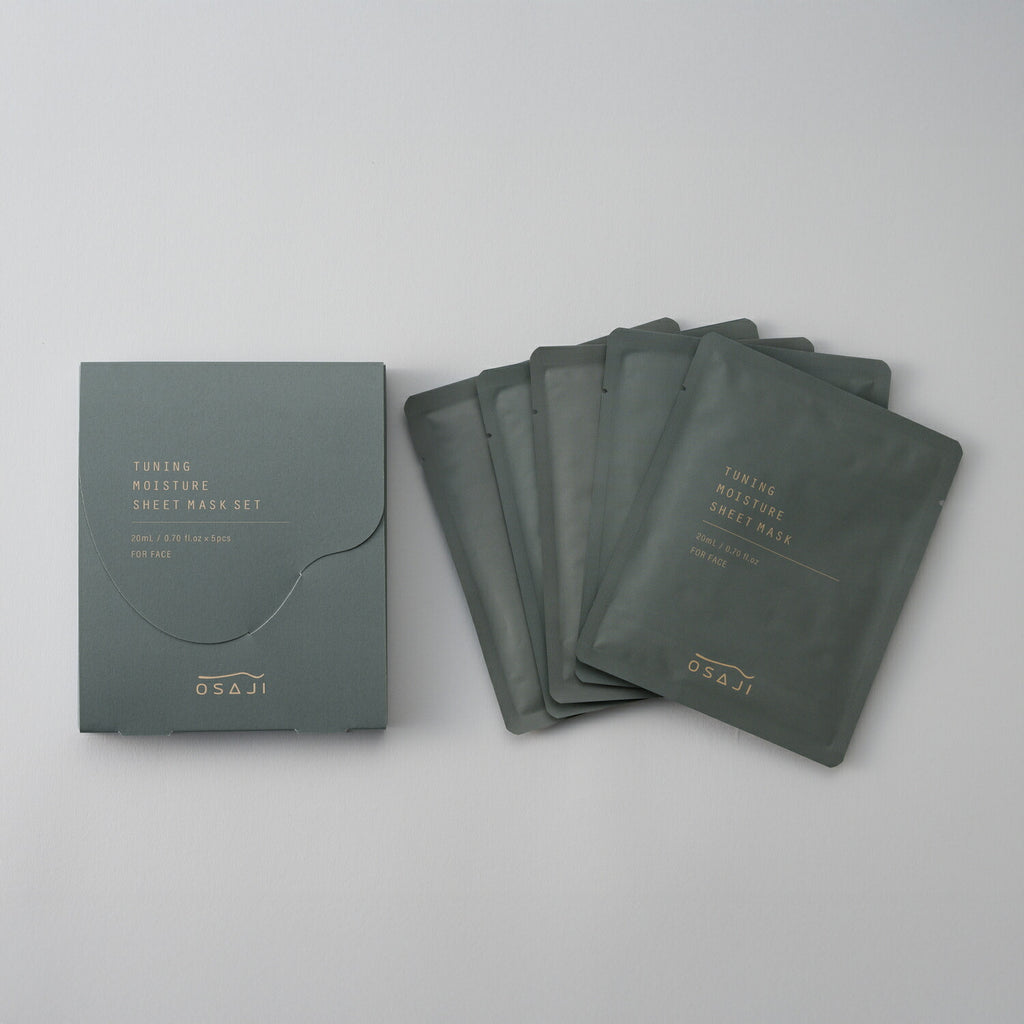 OSAJI 調理保濕面膜 Tuning Moisture Sheet Mask 一盒五片
