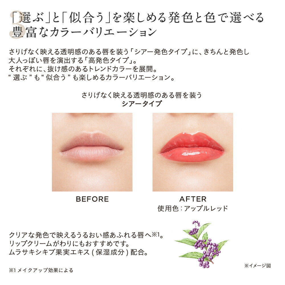 ETVOS 礦物豐盈唇彩 (透明感 銀管) Mineral Lip Plumper Sheer