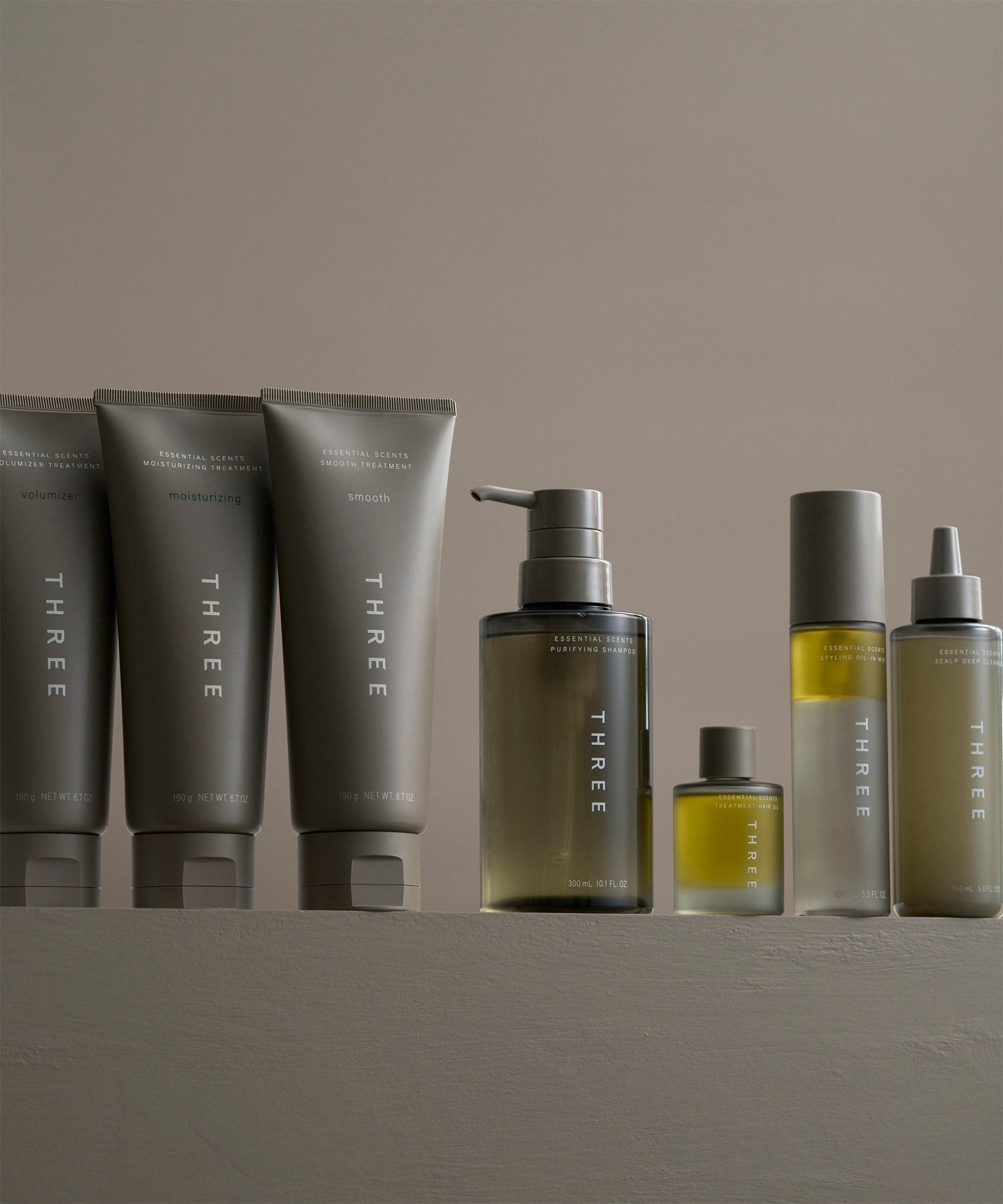 THREE 基礎香氛淨化洗髮露 Essential Scents Purifying Shampoo 250mL/300mL