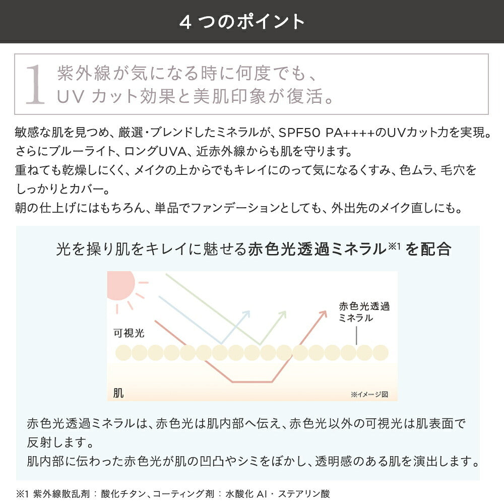 [2026限量] ETVOS 礦物UV無瑕防護蜜粉餅 Mineral UV Seamless Veil AZ SPF50・PA++++ 9g