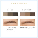 naturaglace 三色眉粉 N Eyebrow Powder N