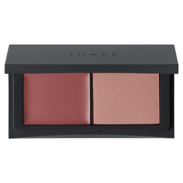 THREE 雙色柔霧頰彩 Blown Away Blush Duo
