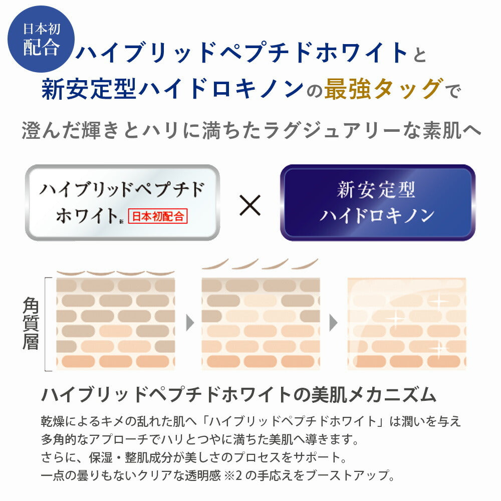 AMPLEUR 奢華亮白夜用面霜 Luxury White「The Cream」50g