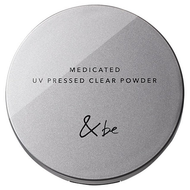 [2025新版] &be 藥用UV透明粉餅 Medicated UV Pressed Clear Powder SPF50+・PA++++  8g