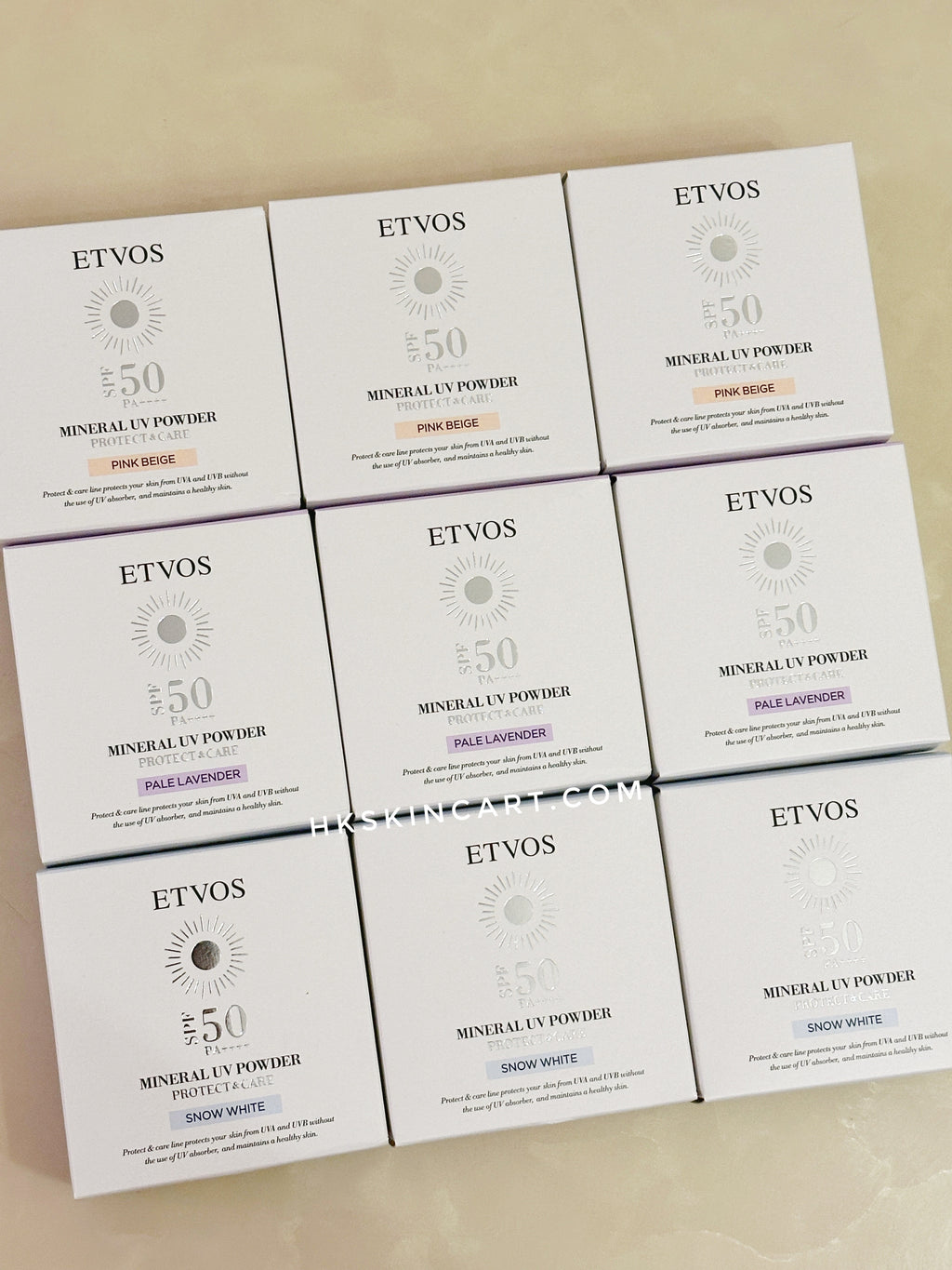 [2026限量] ETVOS 礦物UV碎粉 Mineral UV Powder AZ 有補充裝 SPF50・PA++++ 5g