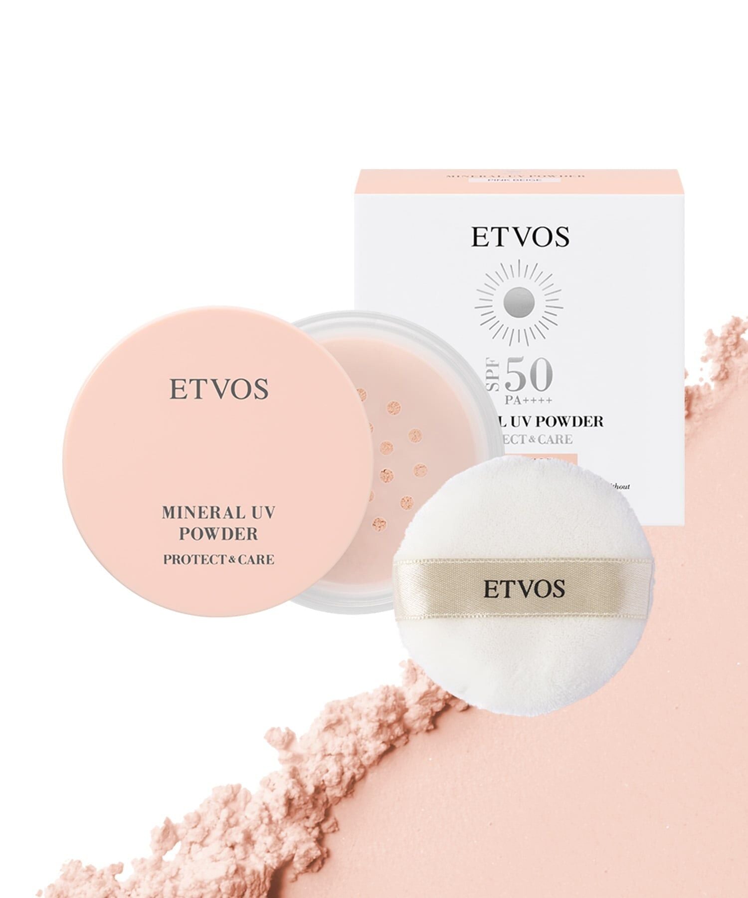 [2026限量] ETVOS 礦物UV碎粉 Mineral UV Powder AZ 有補充裝 SPF50・PA++++ 5g