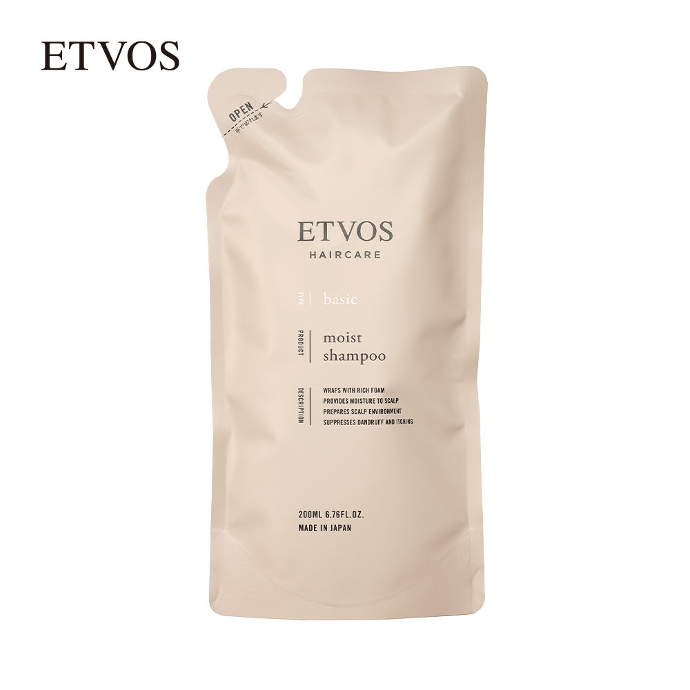 ETVOS 保濕洗髮水 230mL 無矽 乾性頭皮適用  (貨裝/補充裝)