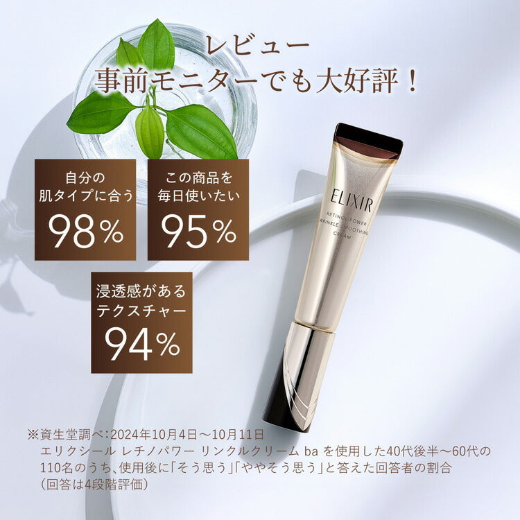 ELIXIR 眼唇抗皺霜 ba Retinol Power Wrinkle Smoothing Cream 15g/22g/補充裝