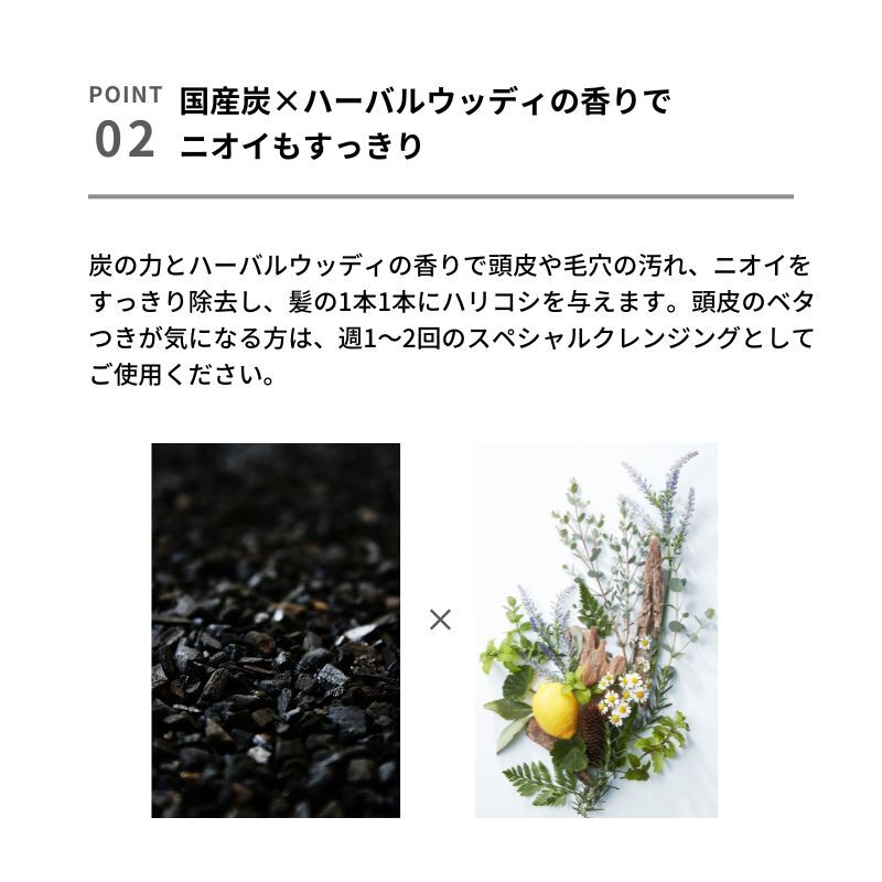 &be 碳黑磨砂洗髮露 Scrub Shampoo Sumi Black 150g