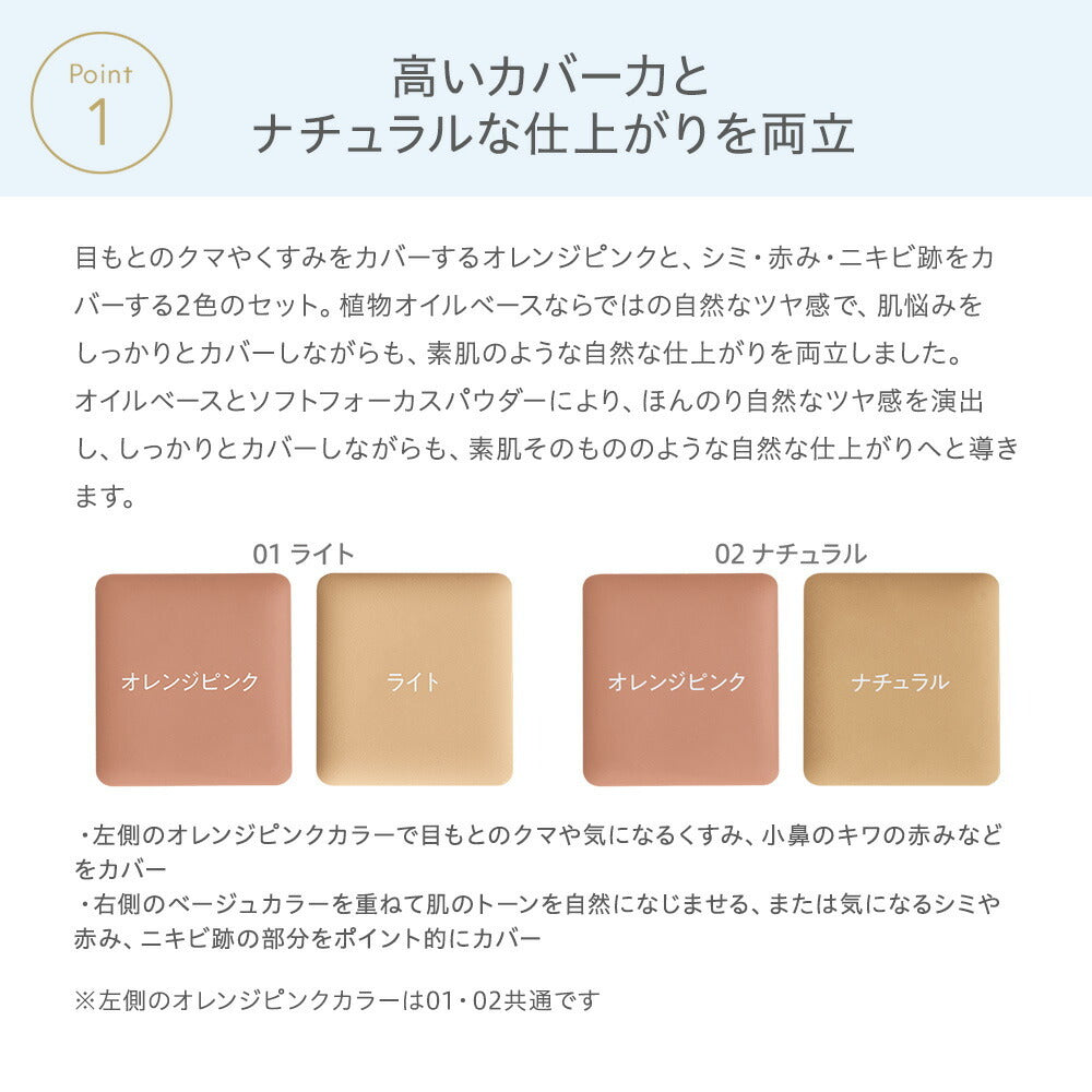 naturaglace 遮瑕調色盤 Concealer Palette