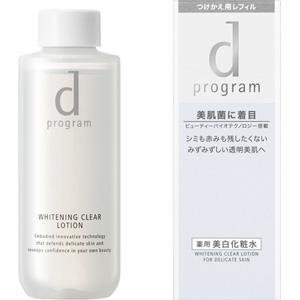 d program 亮白益生化妝水 125mL （貨裝／補充裝）Whitening Lotion