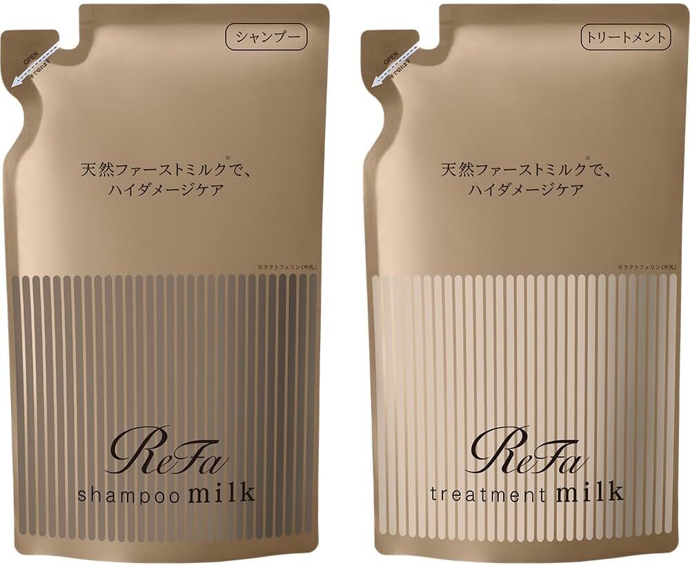 ReFa 牛奶蛋白皇室系列 洗頭水／護髮素 Milk Protein Royal Shampoo/Treatment 500mL/500g