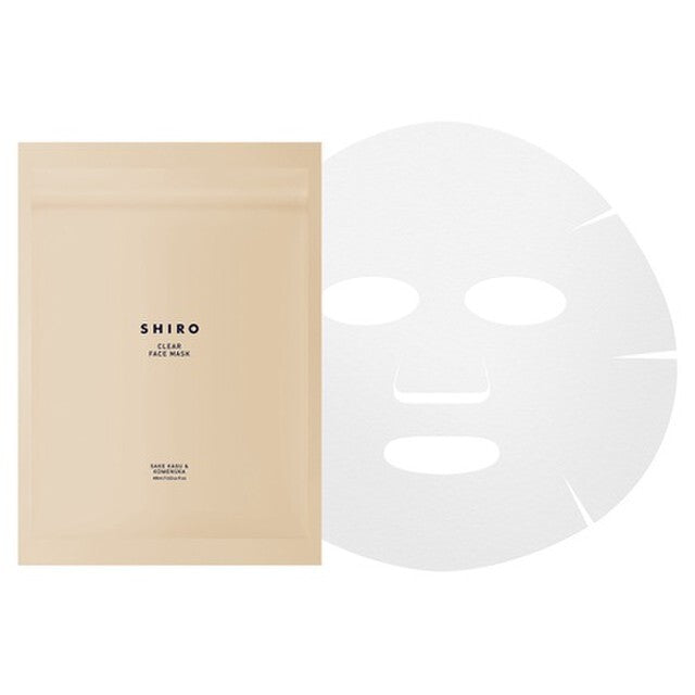 SHIRO 酒粕與米糠面膜 Sake Lees & Rice Bran Face Mask (3片/14片)