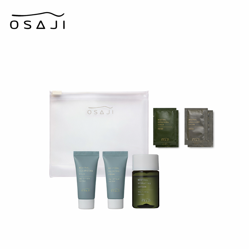 OSAJI Neutral 無香護膚體驗組 Neutral Skincare Trial Set Fragrance-Free
