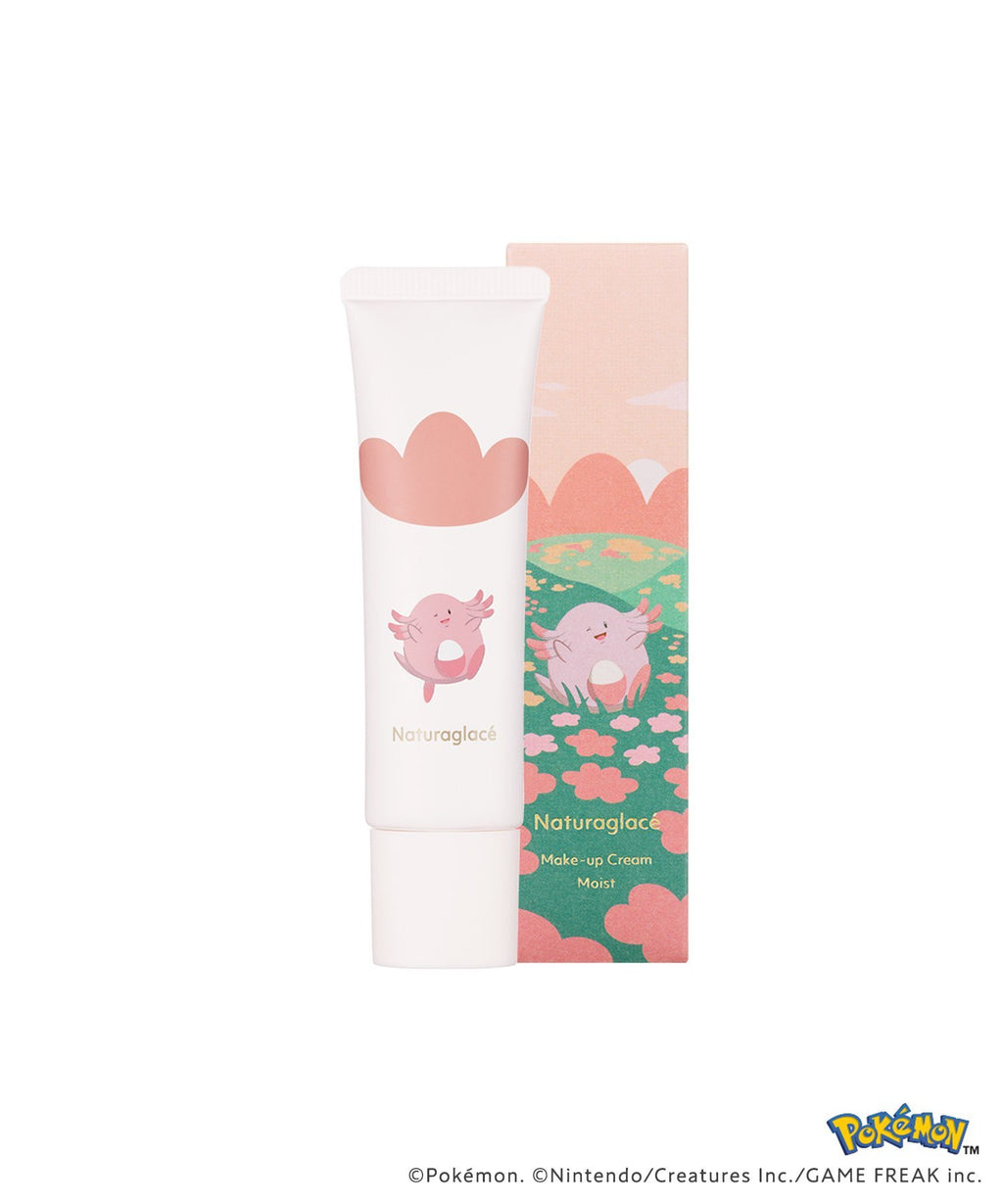 【限量】naturaglace POKEMON 聯乘潤澤防曬底霜 Make-up Cream Moist P SPF50+・PA+++ 30g