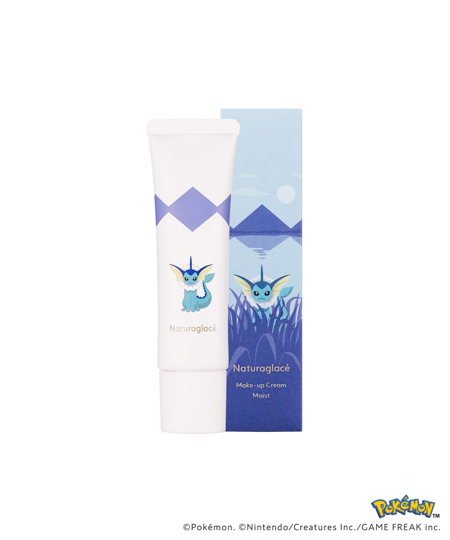 【限量】naturaglace POKEMON 聯乘潤澤防曬底霜 Make-up Cream Moist P SPF50+・PA+++ 30g