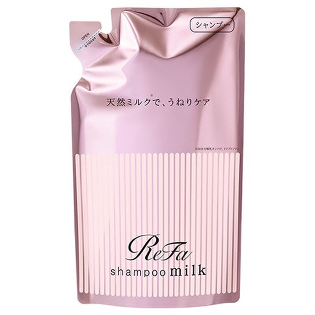ReFa 毛躁卷曲专用 牛奶蛋白PINK系列 洗头水／护发素 Milk Protein PINK LINE Shampoo/Treatment 500mL / 500g
