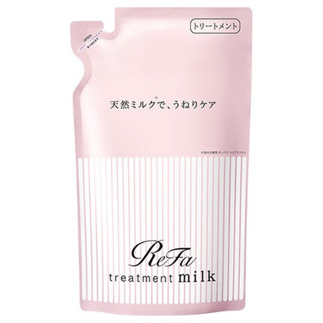 ReFa 毛躁卷曲专用 牛奶蛋白PINK系列 洗头水／护发素 Milk Protein PINK LINE Shampoo/Treatment 500mL / 500g